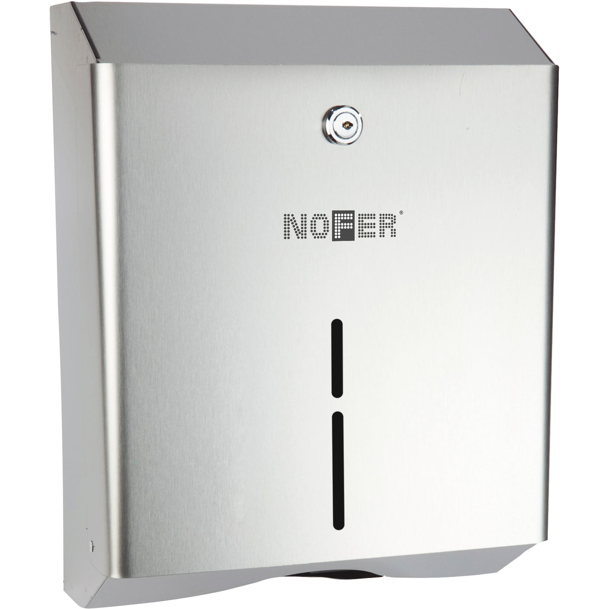 Dispenser asciugamani e mascherine Nofer 04010.B acciaio lucido