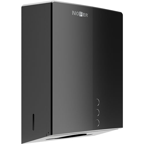 Dispenser asciugamani carta Nofer Tissue Evo gun metal PVD 04046.TT