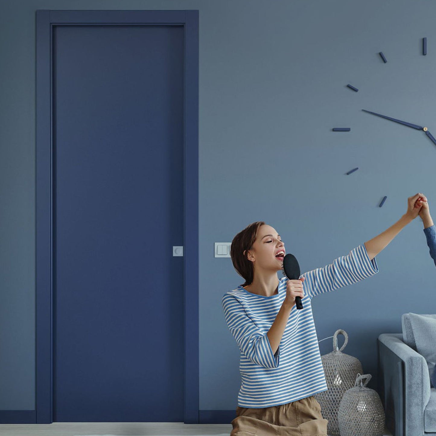 SCRIGNO PORTE SCORREVOLI ACUSTICA con stipiti fonoisolante ideale per l'isolamento acustico