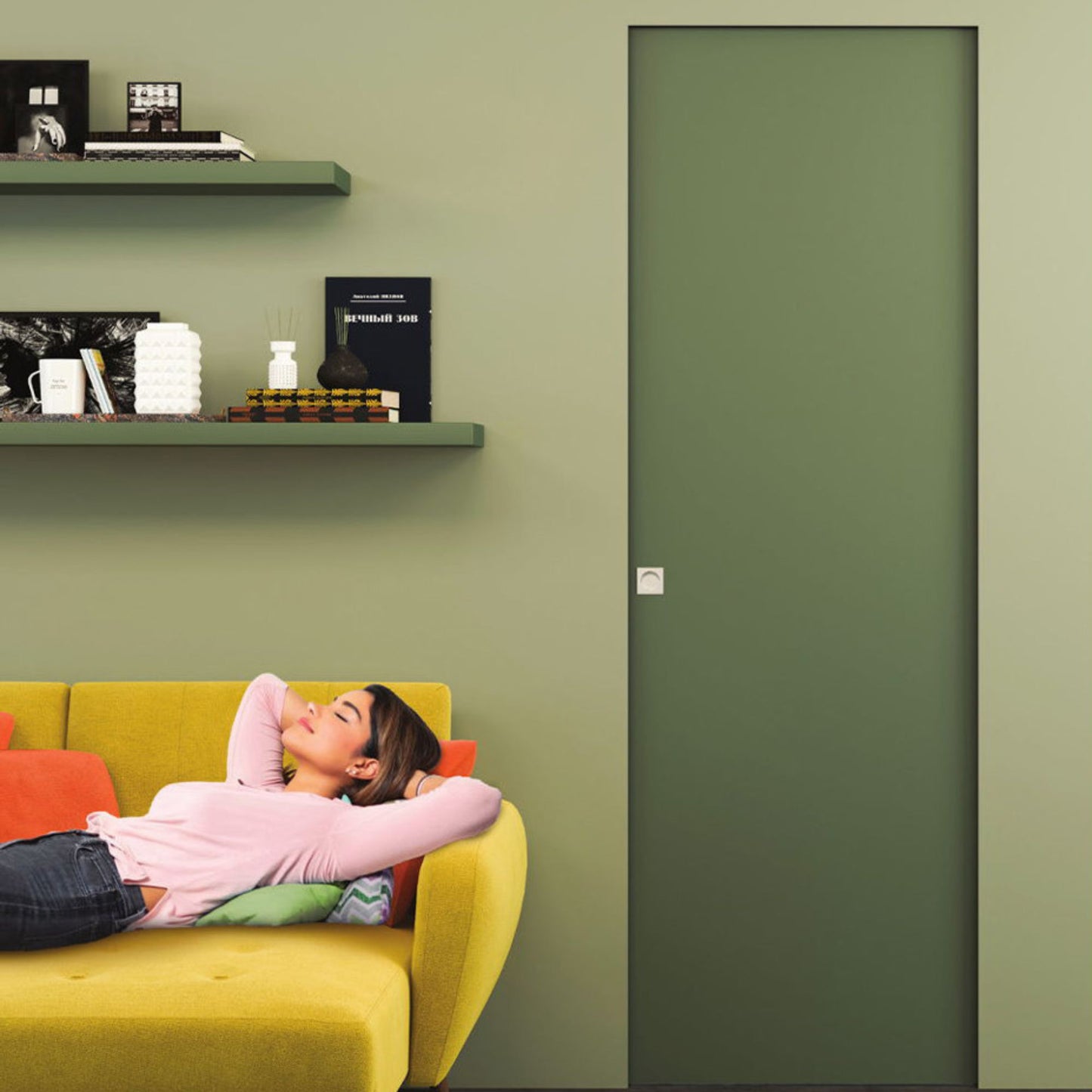 SCRIGNO PORTE SCORREVOLI ACUSTICA filo muro fonoisolante fornisce isolamento acustico