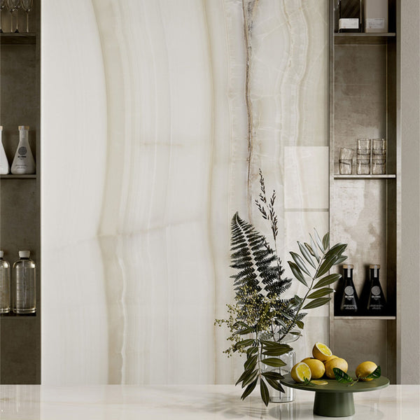 # AESTHETICA HEGEL - LA FABBRICA AVA gres porcellanato ispirato alla pietra Onice