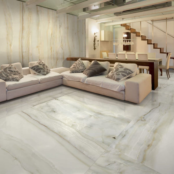 # AESTHETICA HEGEL - LA FABBRICA AVA gres porcellanato ispirato alla pietra Onice