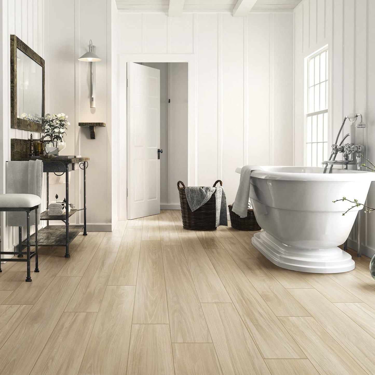 # AMAZON - LA FABBRICA gres effetto legno contemporaneo sobrio e geniuno