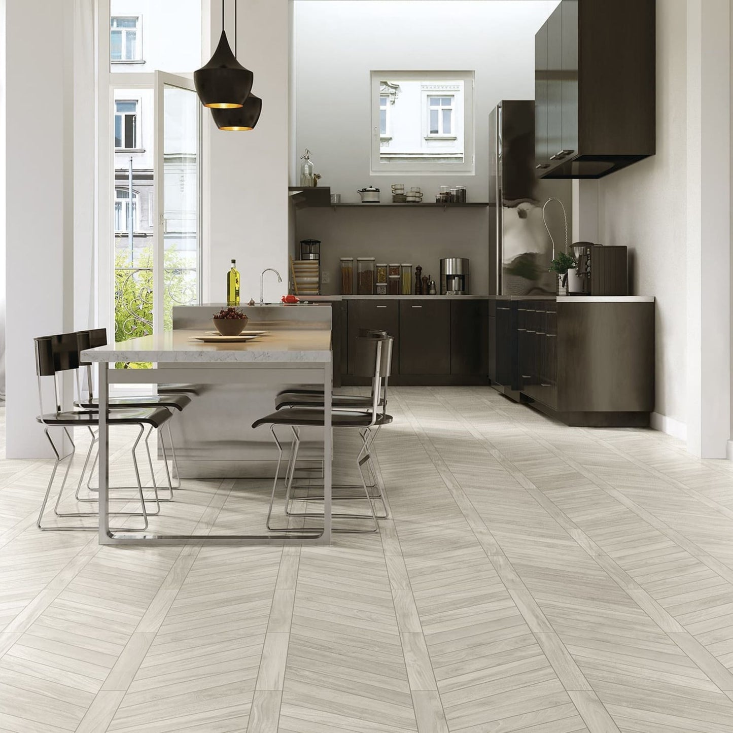 # AMAZON - LA FABBRICA gres effetto legno contemporaneo sobrio e geniuno