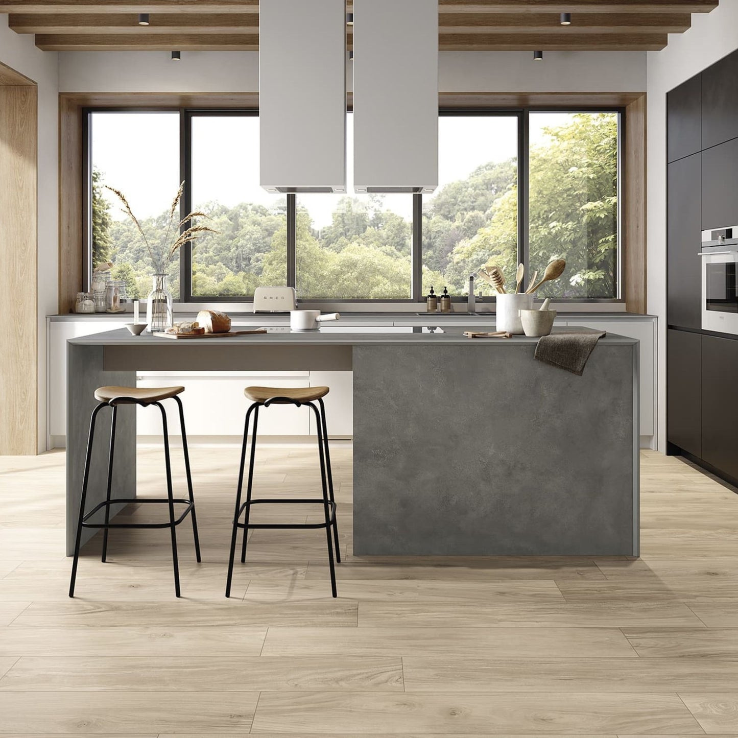 # AMAZON - LA FABBRICA gres effetto legno contemporaneo sobrio e geniuno