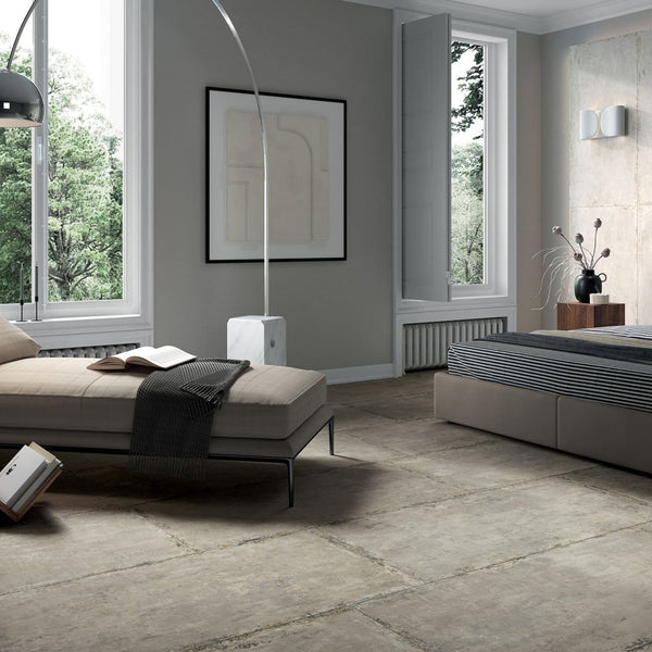 # ARTILE - LA FABBRICA AVA Gres porcellanato dalle intense sensazioni materiche