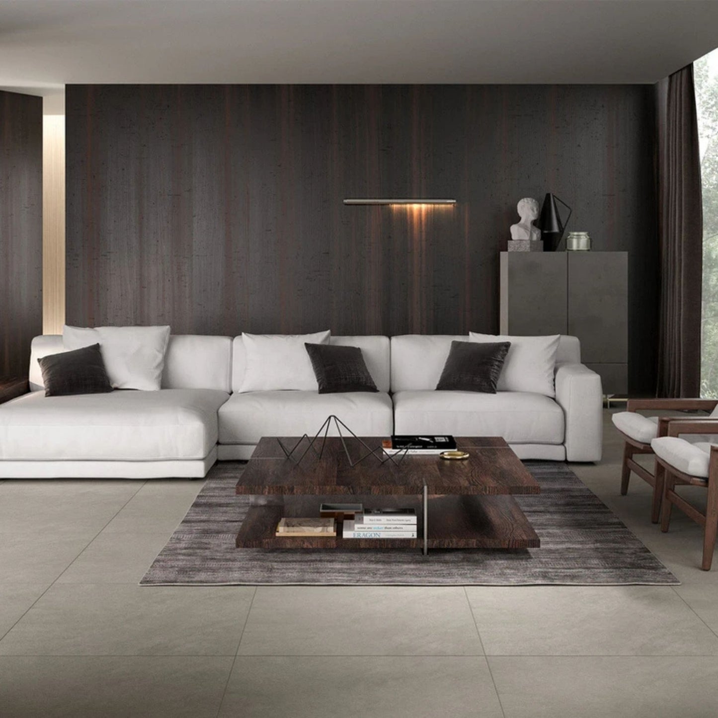 # BLOCK - CERAMICA IDEA pavimenti in gres porcellanato effetto cemento per ambienti moderni