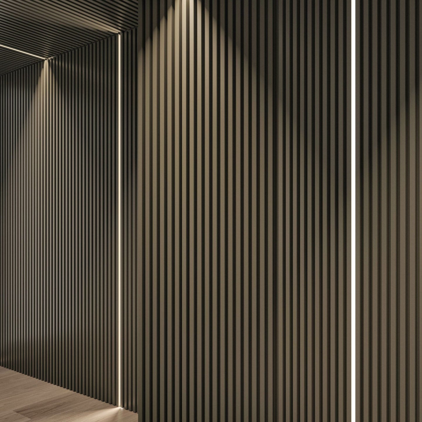 # BOISERIE DOGA - RES ITALIA Rivestimenti per pareti con doghe verticali e finiture personalizzabili