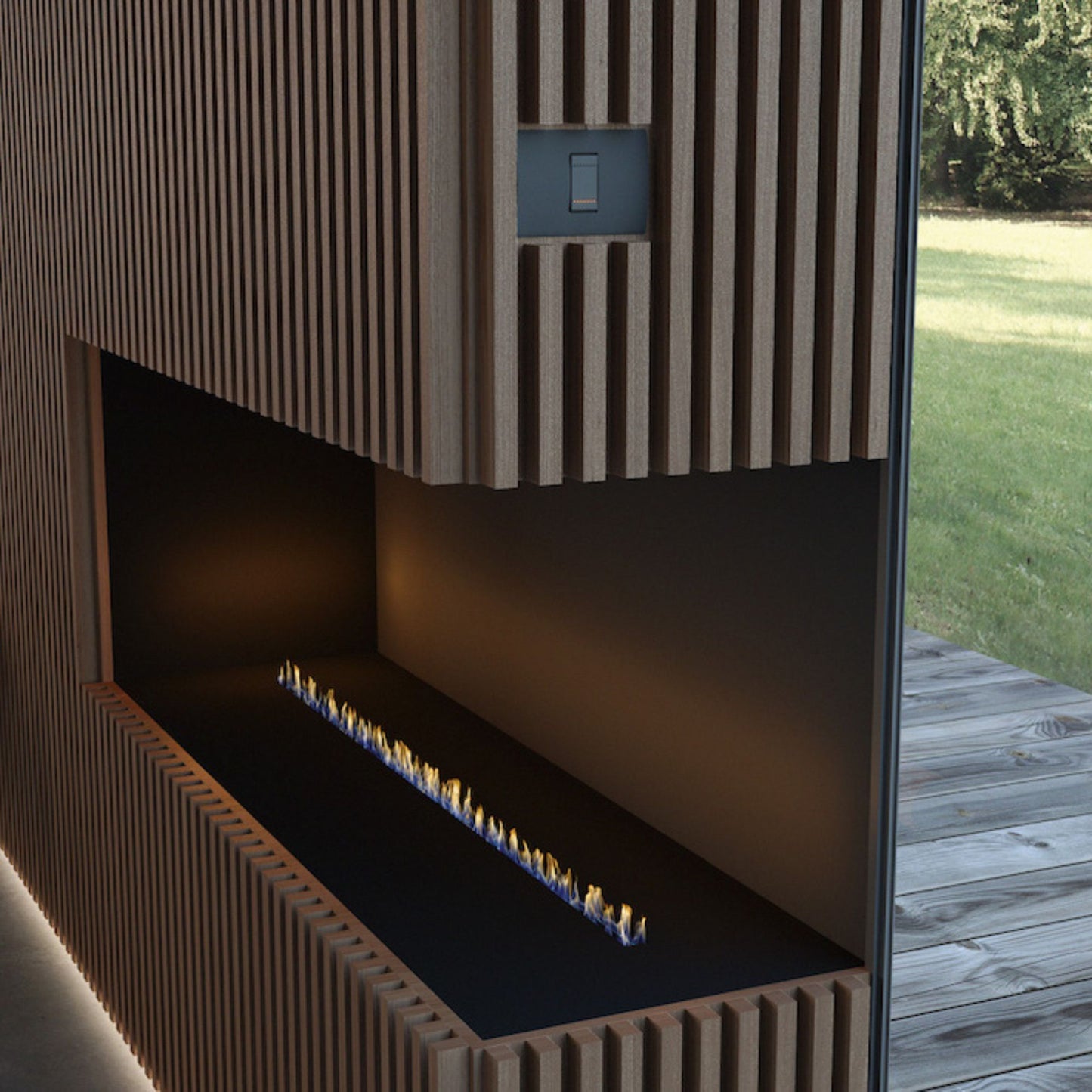# BOISERIE DOGA - RES ITALIA Rivestimenti per pareti con doghe verticali e finiture personalizzabili