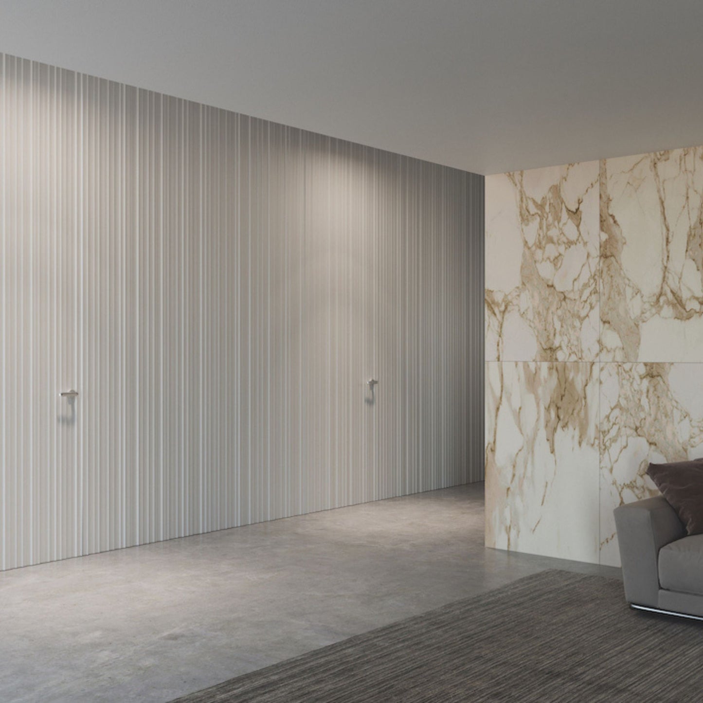 # BOISERIE WAVE - RES ITALIA Rivestimenti per pareti con solchi scolpiti e giochi di luce
