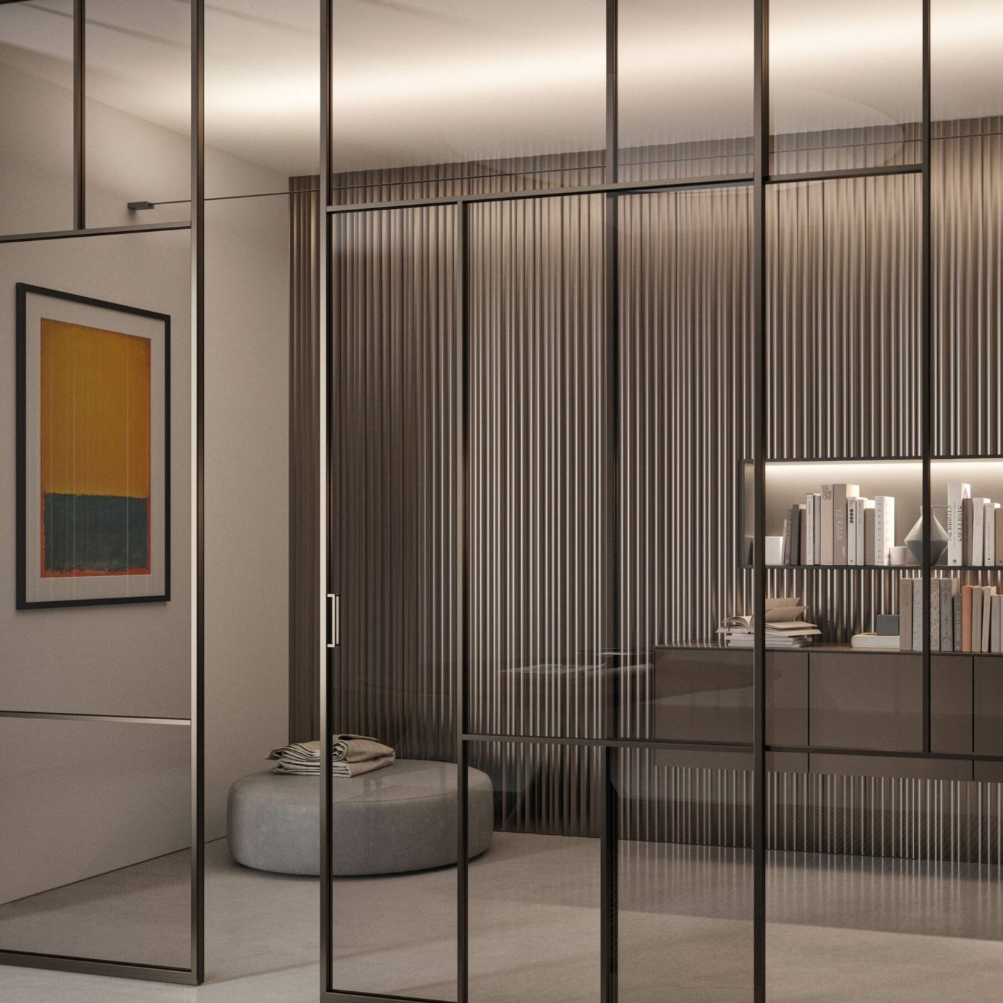 # BOISERIE WAVE - RES ITALIA Rivestimenti per pareti con solchi scolpiti e giochi di luce