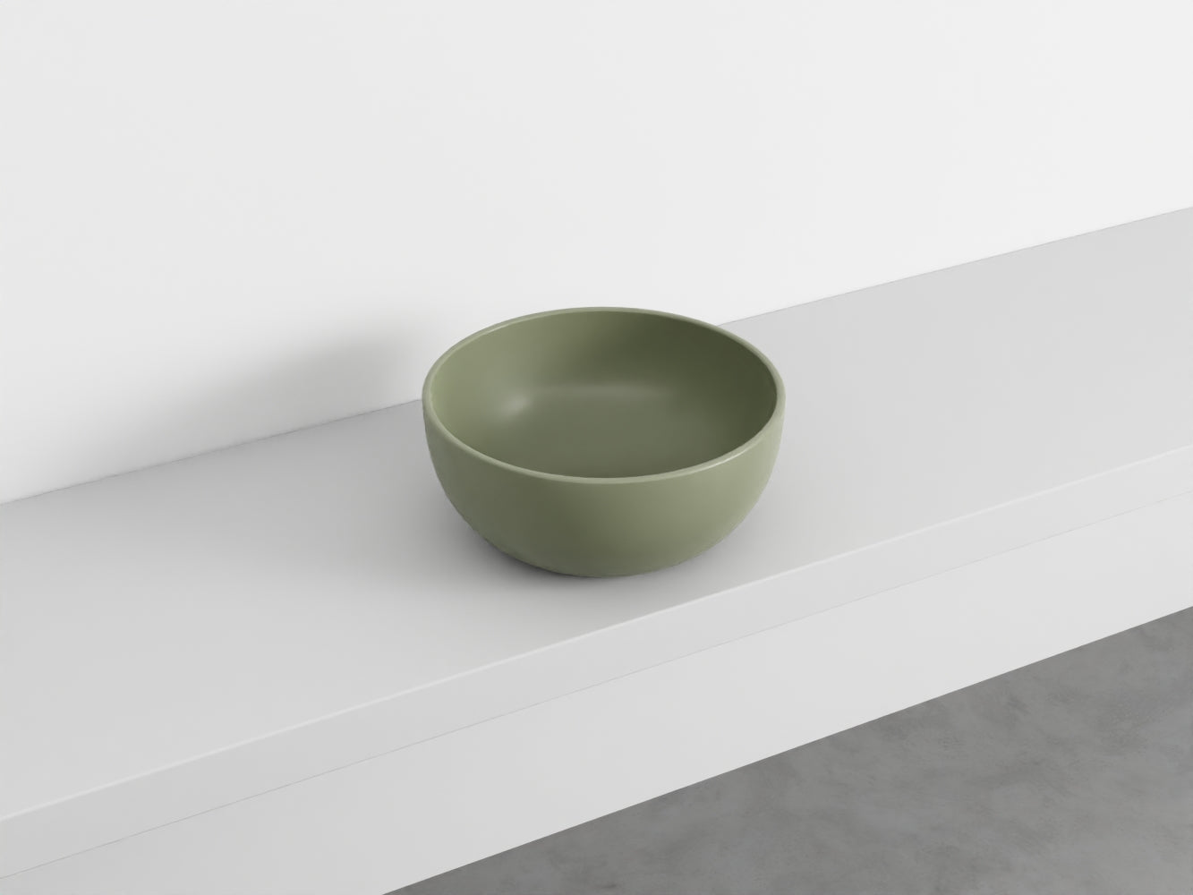 # LAVABO da APPOGGIO SHUI Ø40 - CIELO lavandino a bacinella in ceramica per bagno