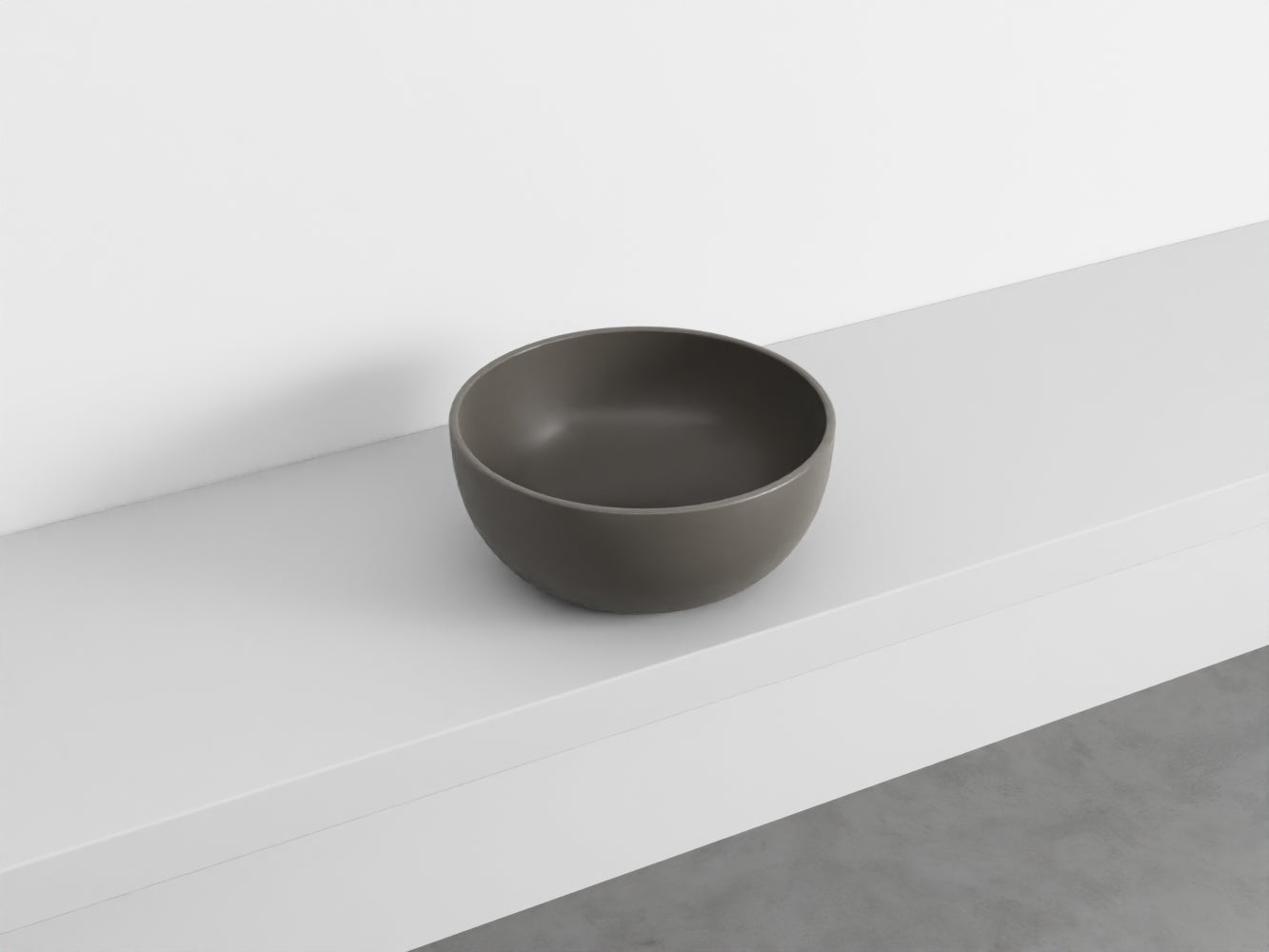 # LAVABO da APPOGGIO SHUI Ø40 - CIELO lavandino a bacinella in ceramica per bagno
