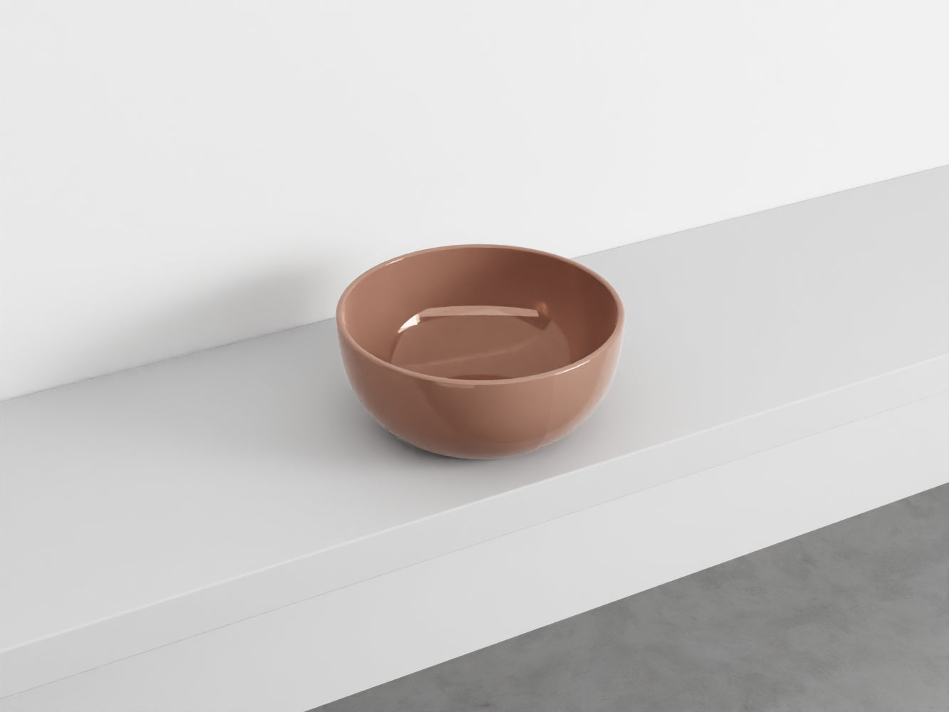 # LAVABO da APPOGGIO SHUI Ø40 - CIELO lavandino a bacinella in ceramica per bagno