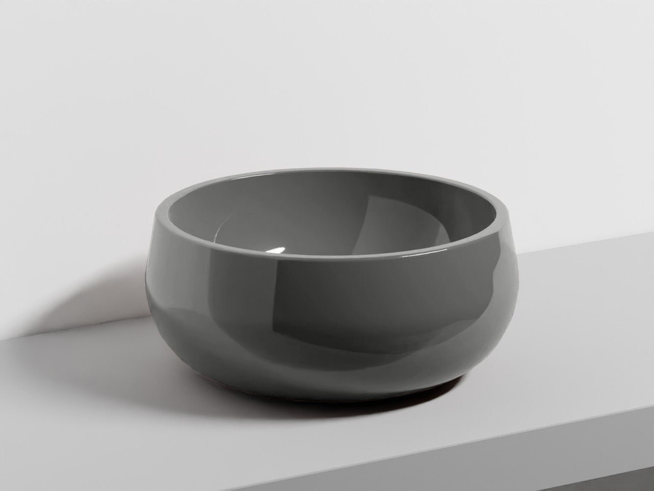 # LAVABO LES PETITES BACINELLA TINO - CIELO lavandino da appoggio per bagno made in Italy