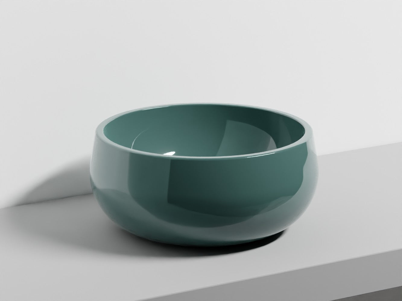 # LAVABO LES PETITES BACINELLA TINO - CIELO lavandino da appoggio per bagno made in Italy