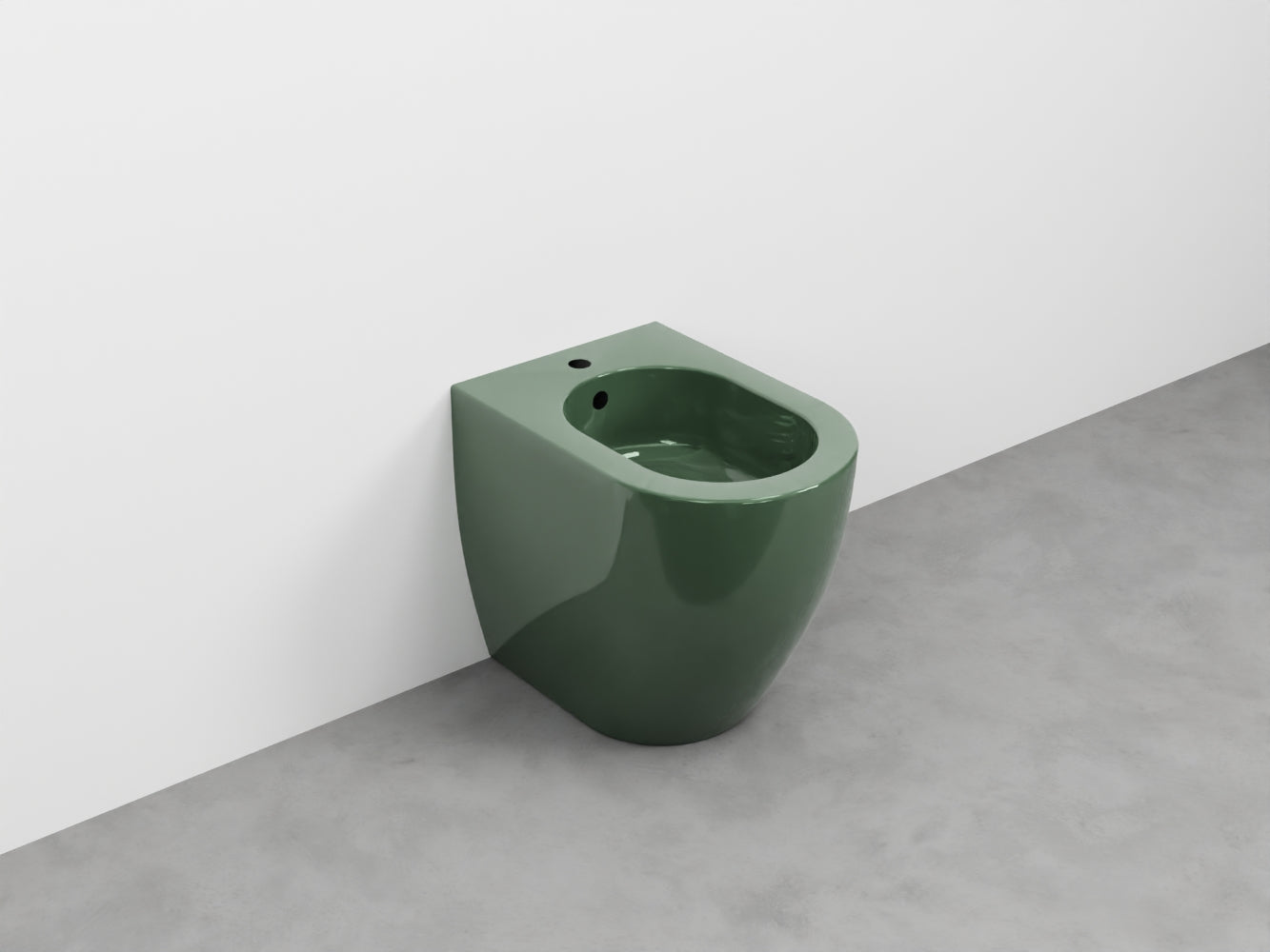 # BIDET A TERRA MINI 48 SMILE- CIELO sanitario compatto ideale per bagni piccoli e stretti