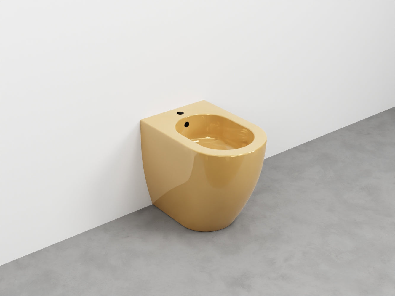 # BIDET A TERRA MINI 48 SMILE- CIELO sanitario compatto ideale per bagni piccoli e stretti