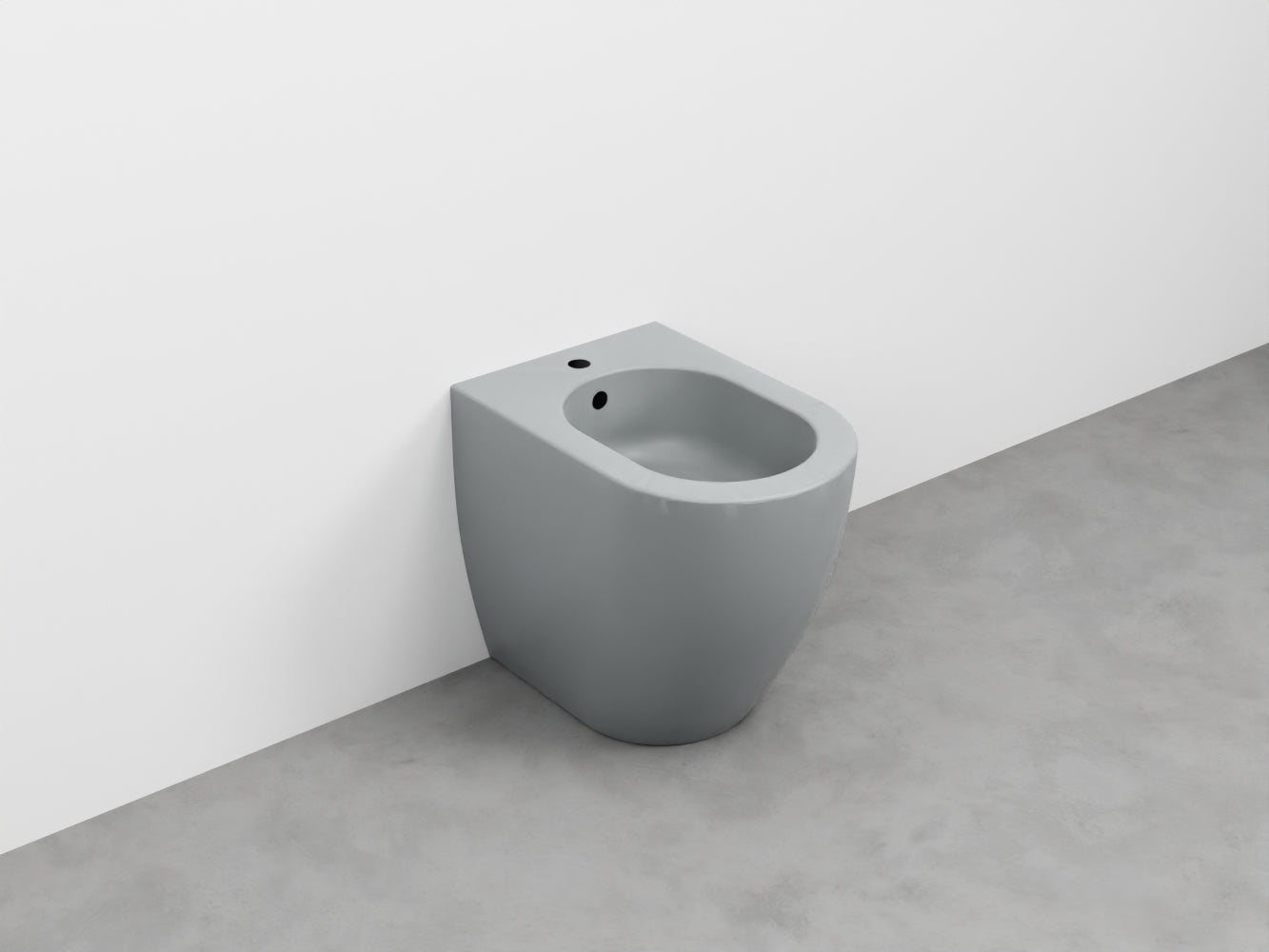 # BIDET A TERRA MINI 48 SMILE- CIELO sanitario compatto ideale per bagni piccoli e stretti