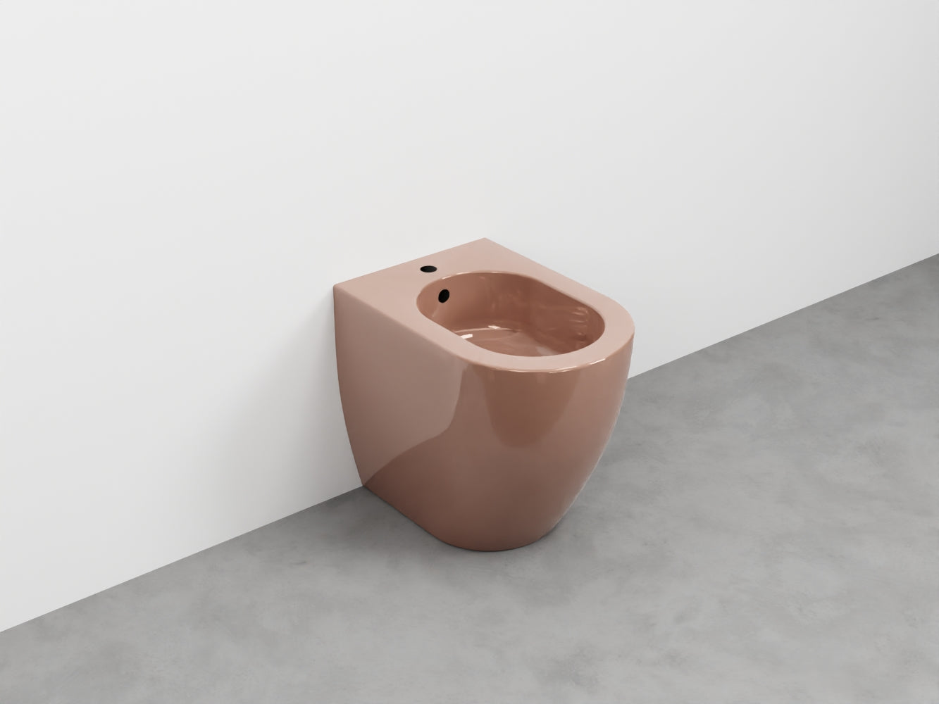 # BIDET A TERRA MINI 48 SMILE- CIELO sanitario compatto ideale per bagni piccoli e stretti