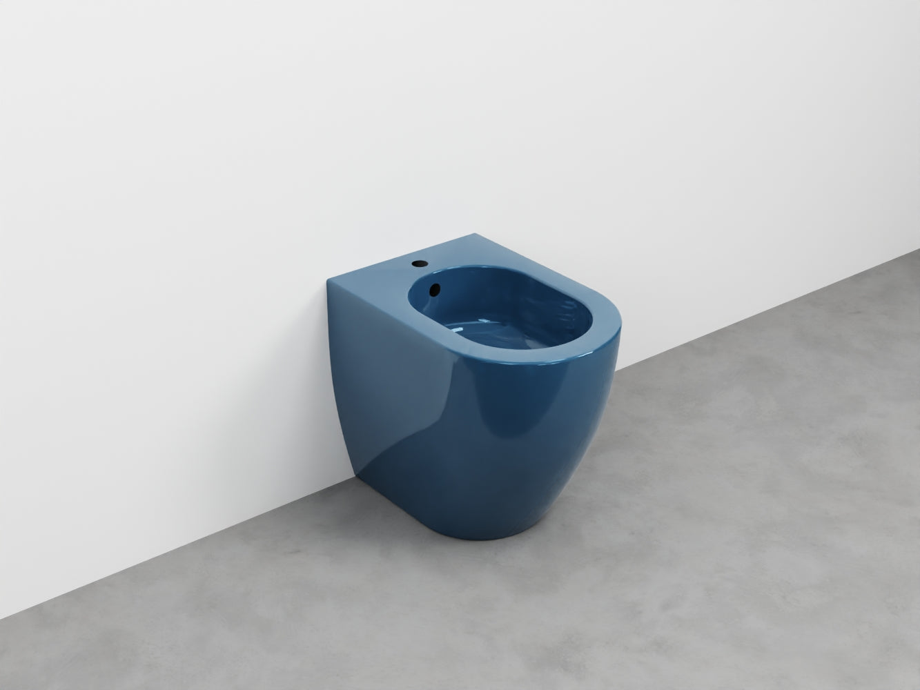 # BIDET A TERRA MINI 48 SMILE- CIELO sanitario compatto ideale per bagni piccoli e stretti