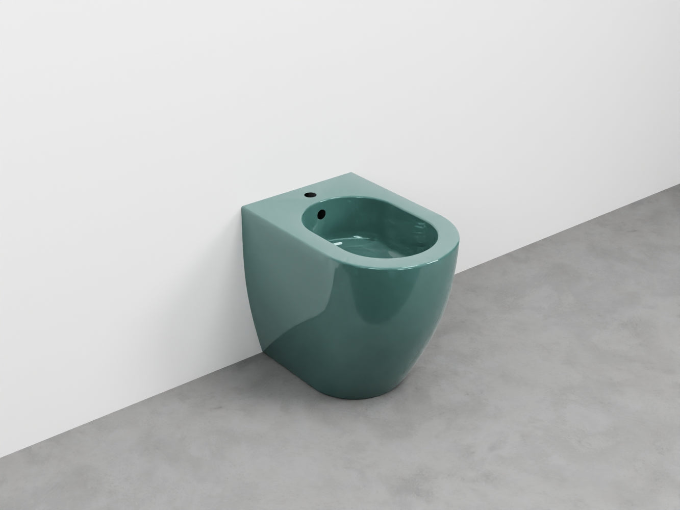 # BIDET A TERRA MINI 48 SMILE- CIELO sanitario compatto ideale per bagni piccoli e stretti