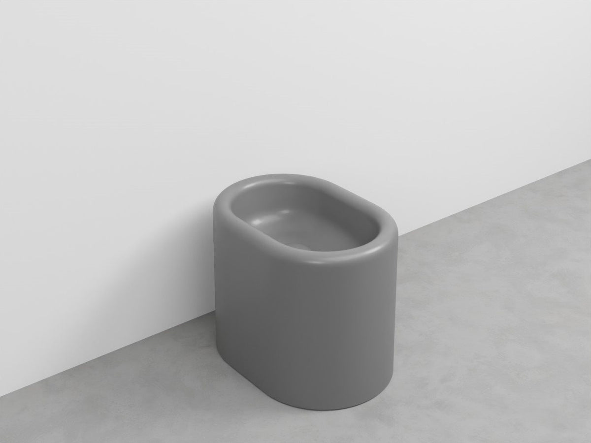 # BIDET A TERRA ITACA con ACCESSORIO A SINISTRA - CIELO in ceramica ideale per chi desidera un bagno elegante