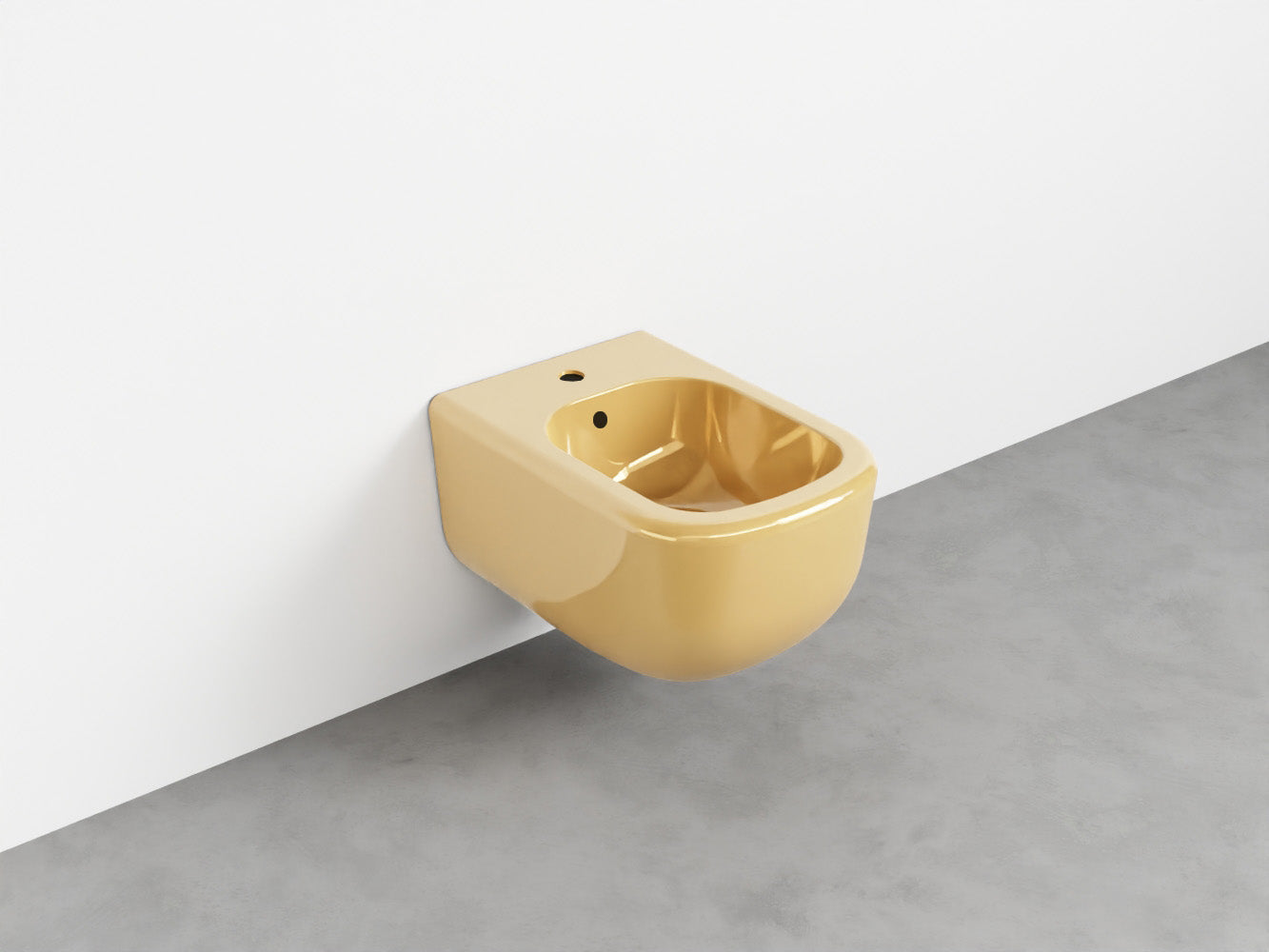 # BIDET SOSPESO monoforo ERA - CIELO compatibile Combifix con troppopieno e scarico rimless