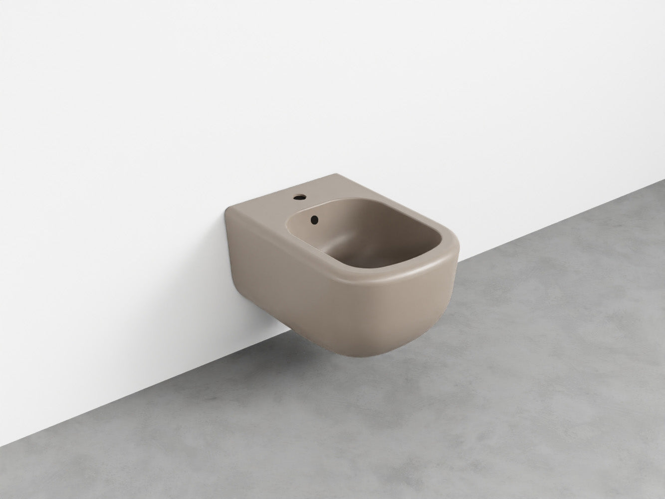 # BIDET SOSPESO monoforo ERA - CIELO compatibile Combifix con troppopieno e scarico rimless