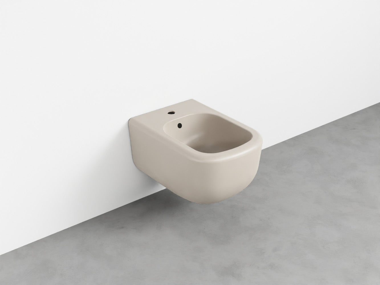 # BIDET SOSPESO monoforo ERA - CIELO compatibile Combifix con troppopieno e scarico rimless