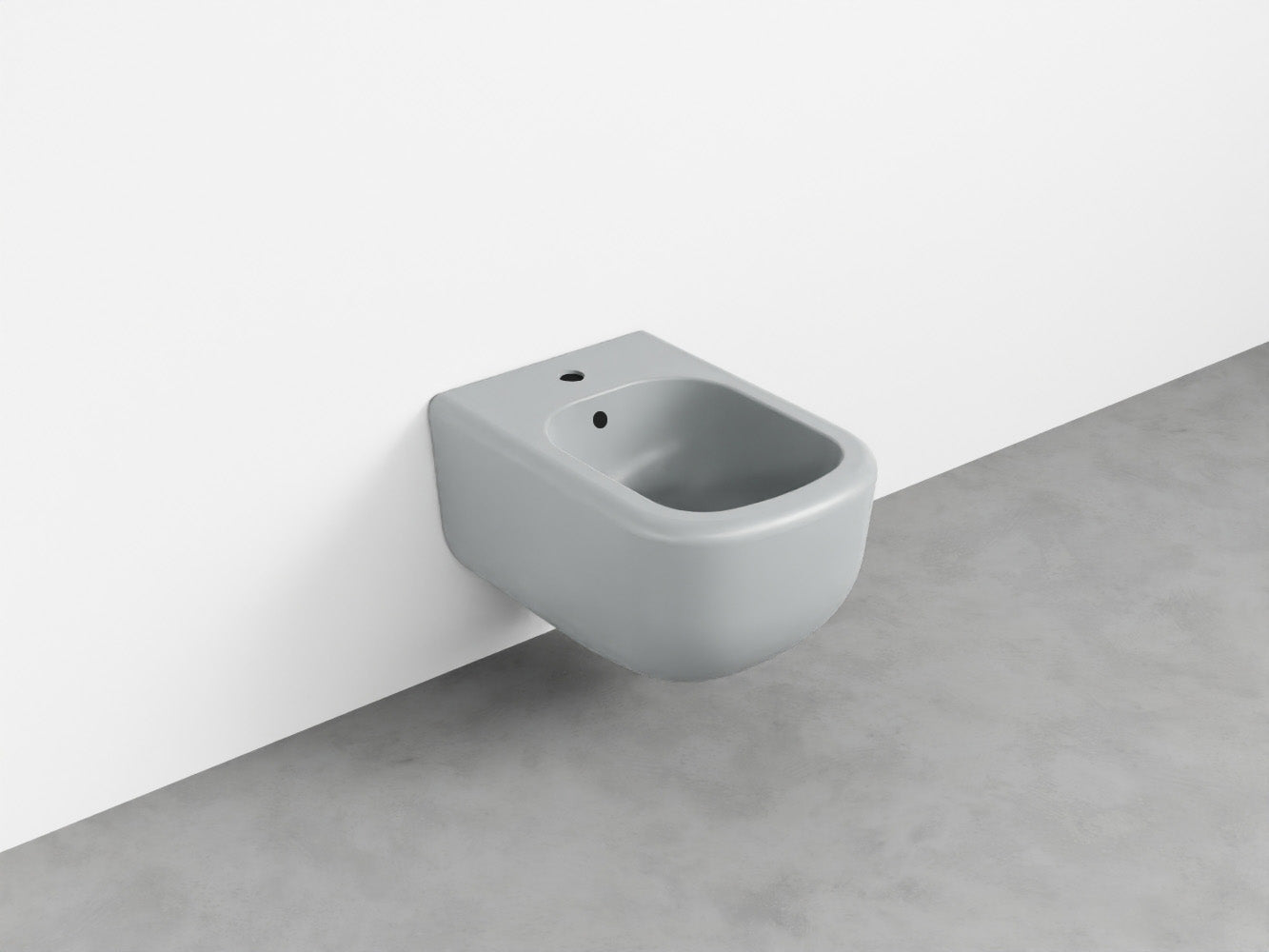# BIDET SOSPESO monoforo ERA - CIELO compatibile Combifix con troppopieno e scarico rimless