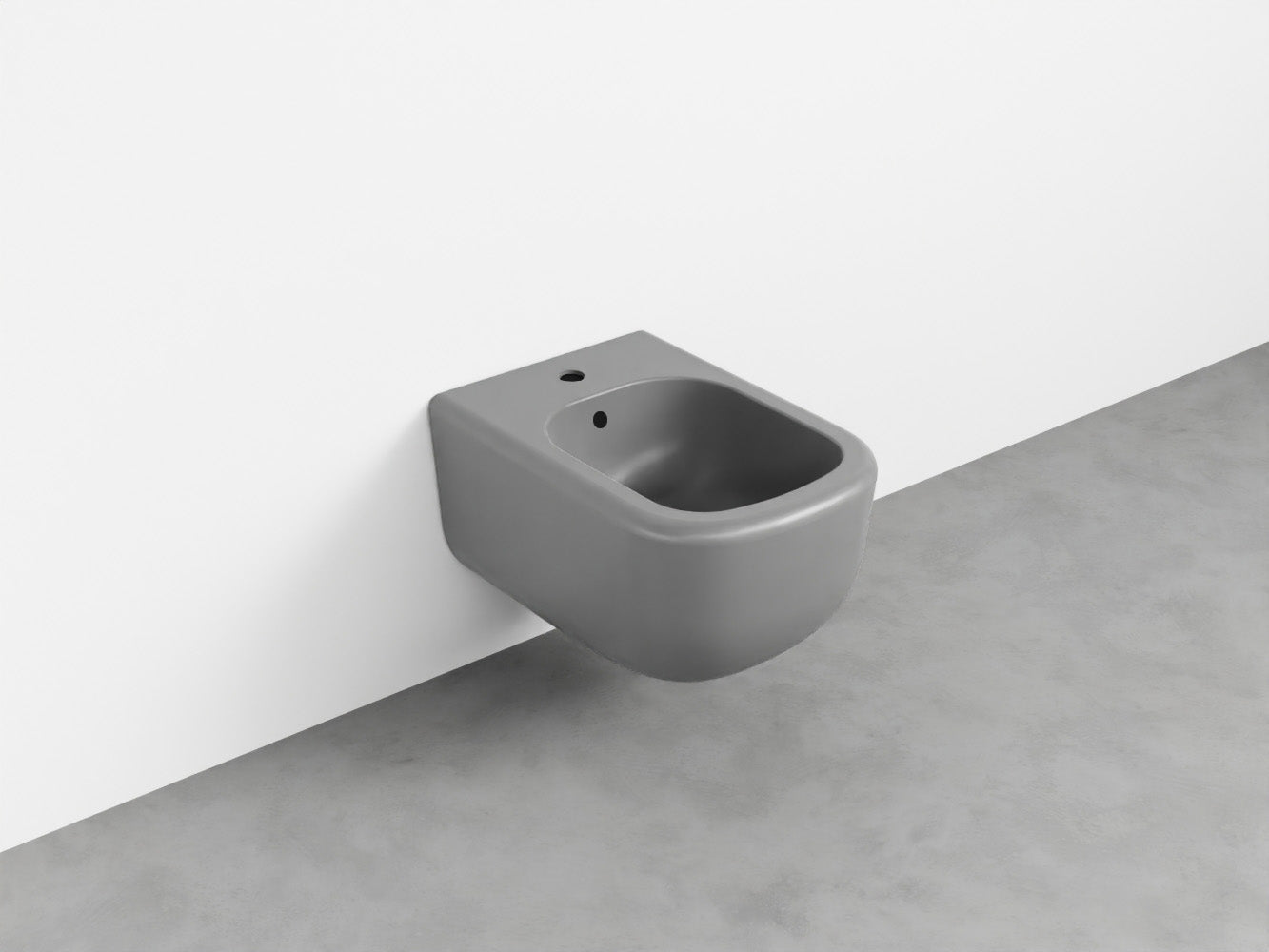 # BIDET SOSPESO monoforo ERA - CIELO compatibile Combifix con troppopieno e scarico rimless