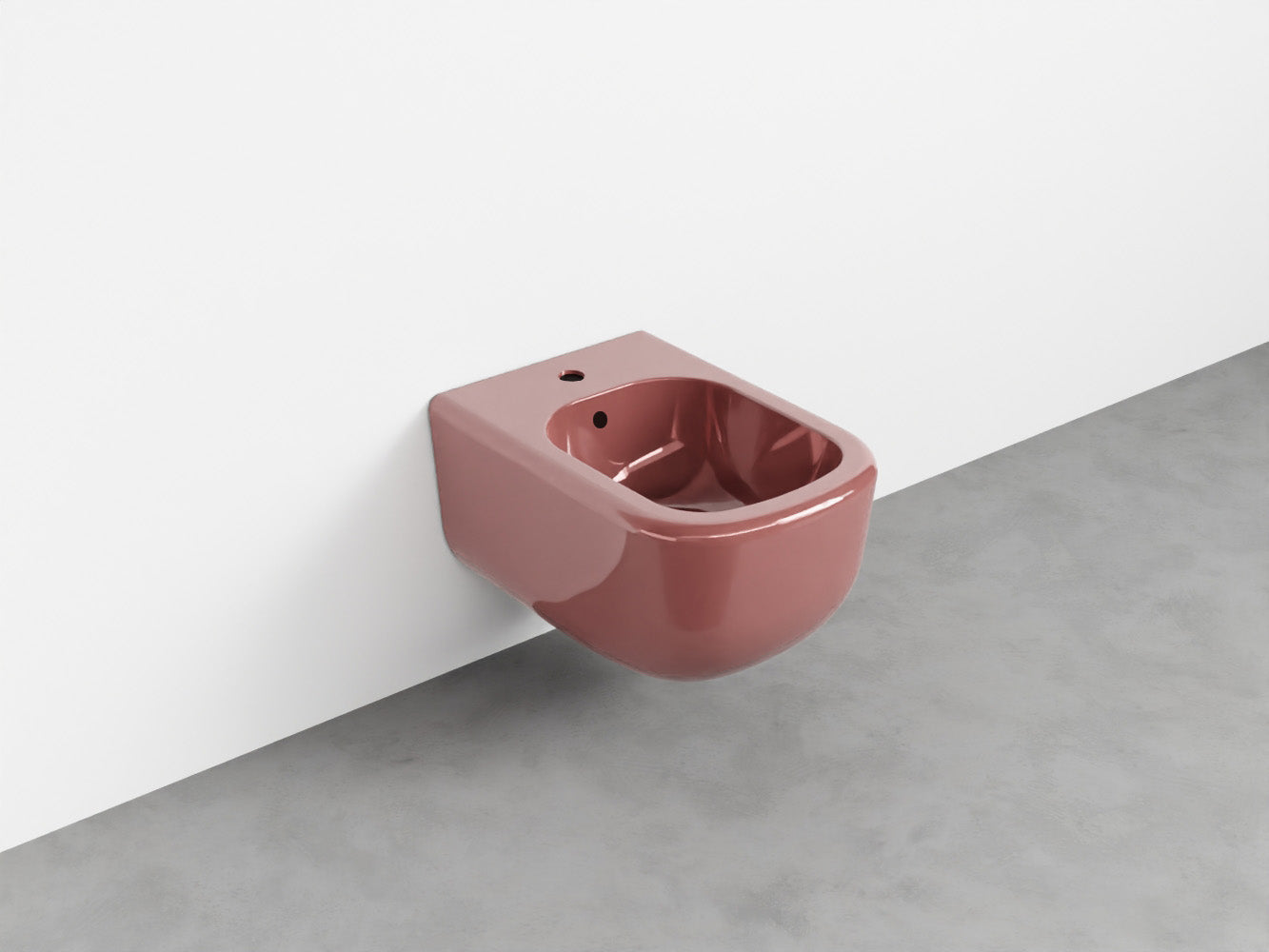 # BIDET SOSPESO monoforo ERA - CIELO compatibile Combifix con troppopieno e scarico rimless