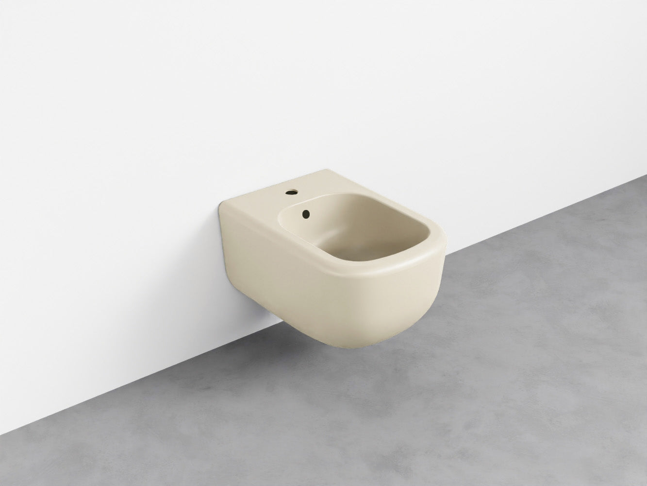 # BIDET SOSPESO monoforo ERA - CIELO compatibile Combifix con troppopieno e scarico rimless