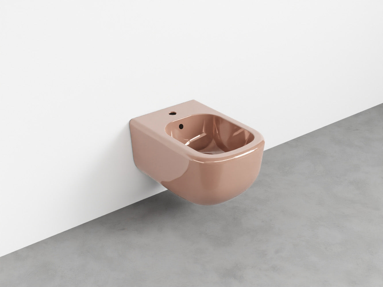 # BIDET SOSPESO monoforo ERA - CIELO compatibile Combifix con troppopieno e scarico rimless