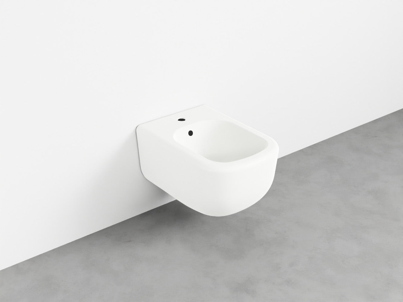 # BIDET SOSPESO monoforo ERA - CIELO compatibile Combifix con troppopieno e scarico rimless