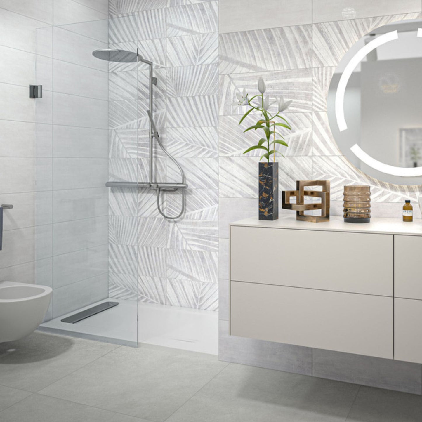 CERAMICA IDEA KI MATCH BICOTTURA WHITE 25x60 rivestimenti per pareti bagno