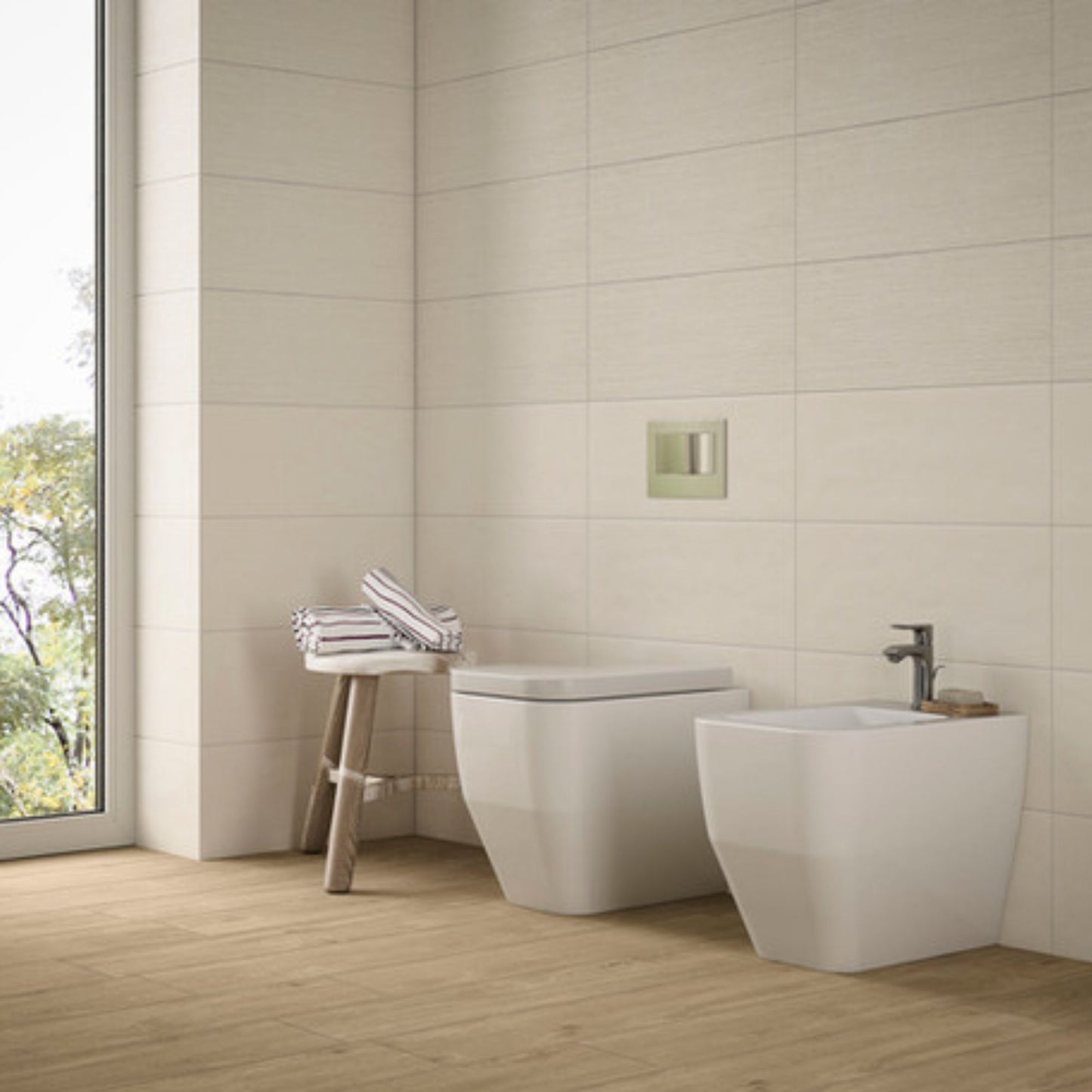 CERAMICA IDEA VERNISSAGE BICOTTURA TRAME NEVE 25x60 rivestimenti per pareti bagno