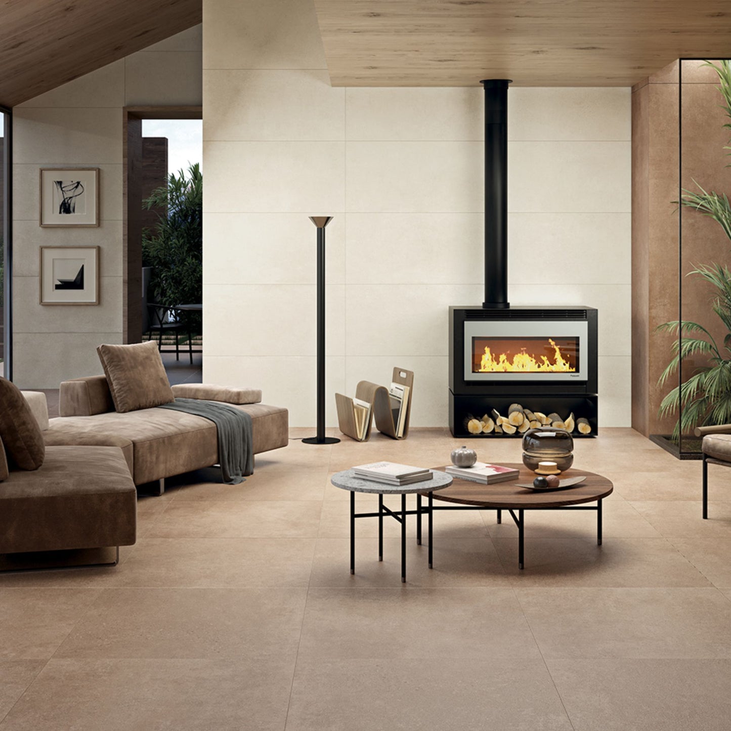 # CITY STONE Gres porcellanato effetto pietra e cemento - TAGINA piastrelle per interni ed esterni, superfici R11