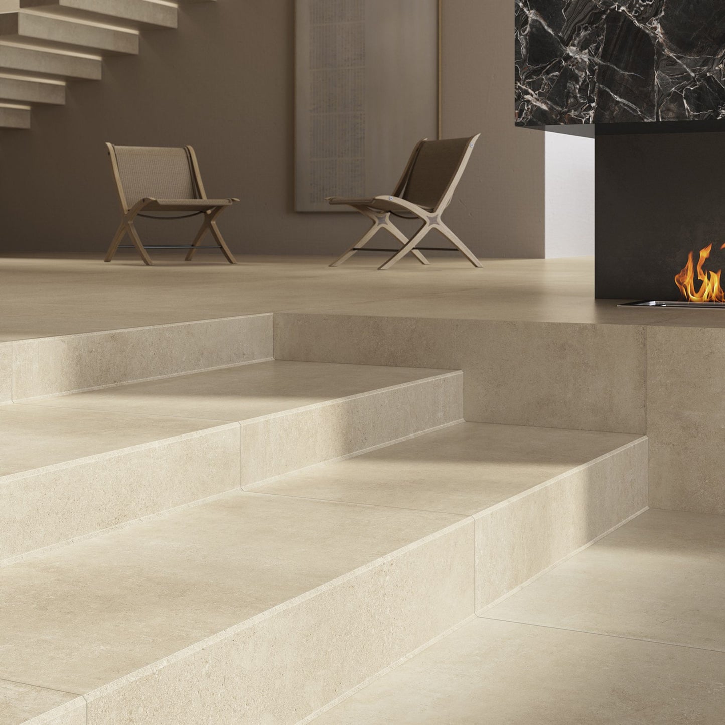 # CITY STONE Gres porcellanato effetto pietra e cemento - TAGINA piastrelle per interni ed esterni, superfici R11