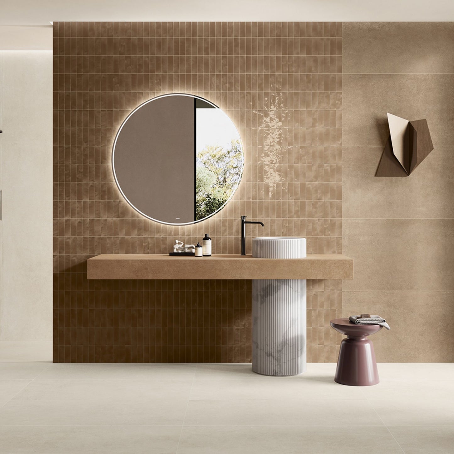 # CITY STONE Gres porcellanato effetto pietra e cemento - TAGINA piastrelle per interni ed esterni, superfici R11