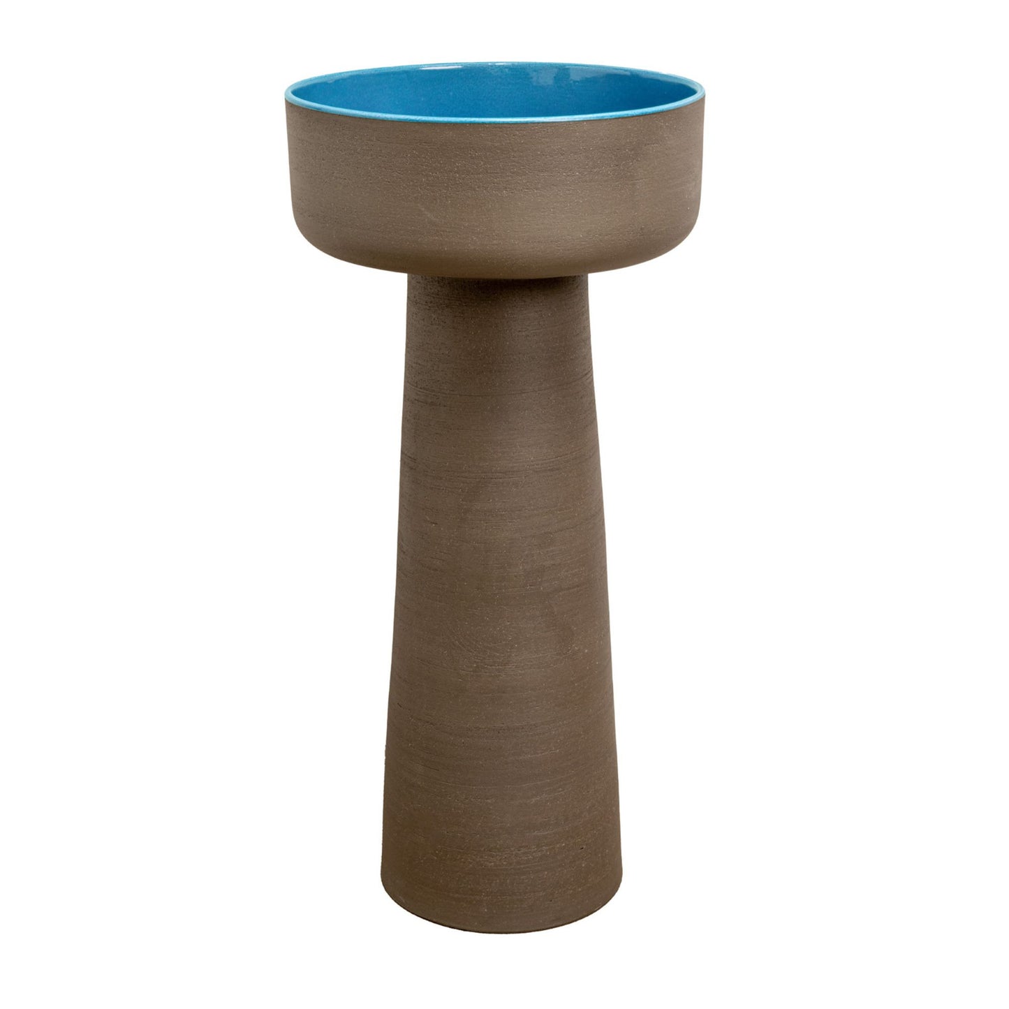 COLONNA CON LAVABO INDEX TERRA PEDESTAL IN TERRACOTTA - CIPÍ Made in Italy, design bagno moderno di alta qualità