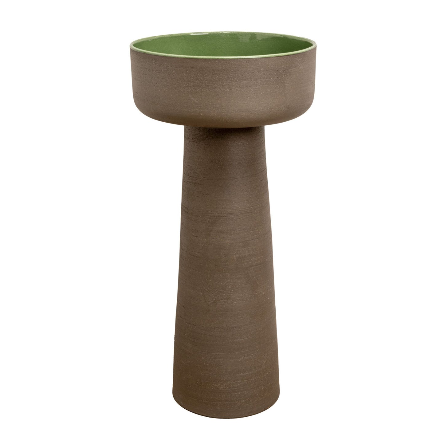 COLONNA CON LAVABO INDEX TERRA PEDESTAL IN TERRACOTTA - CIPÍ Made in Italy, design bagno moderno di alta qualità