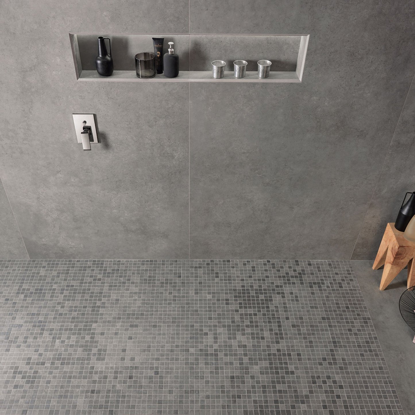 # CONCRETA Gres porcellanato effetto cemento - TAGINA piastrelle che incarnano l’essenza del minimalismo contemporaneo