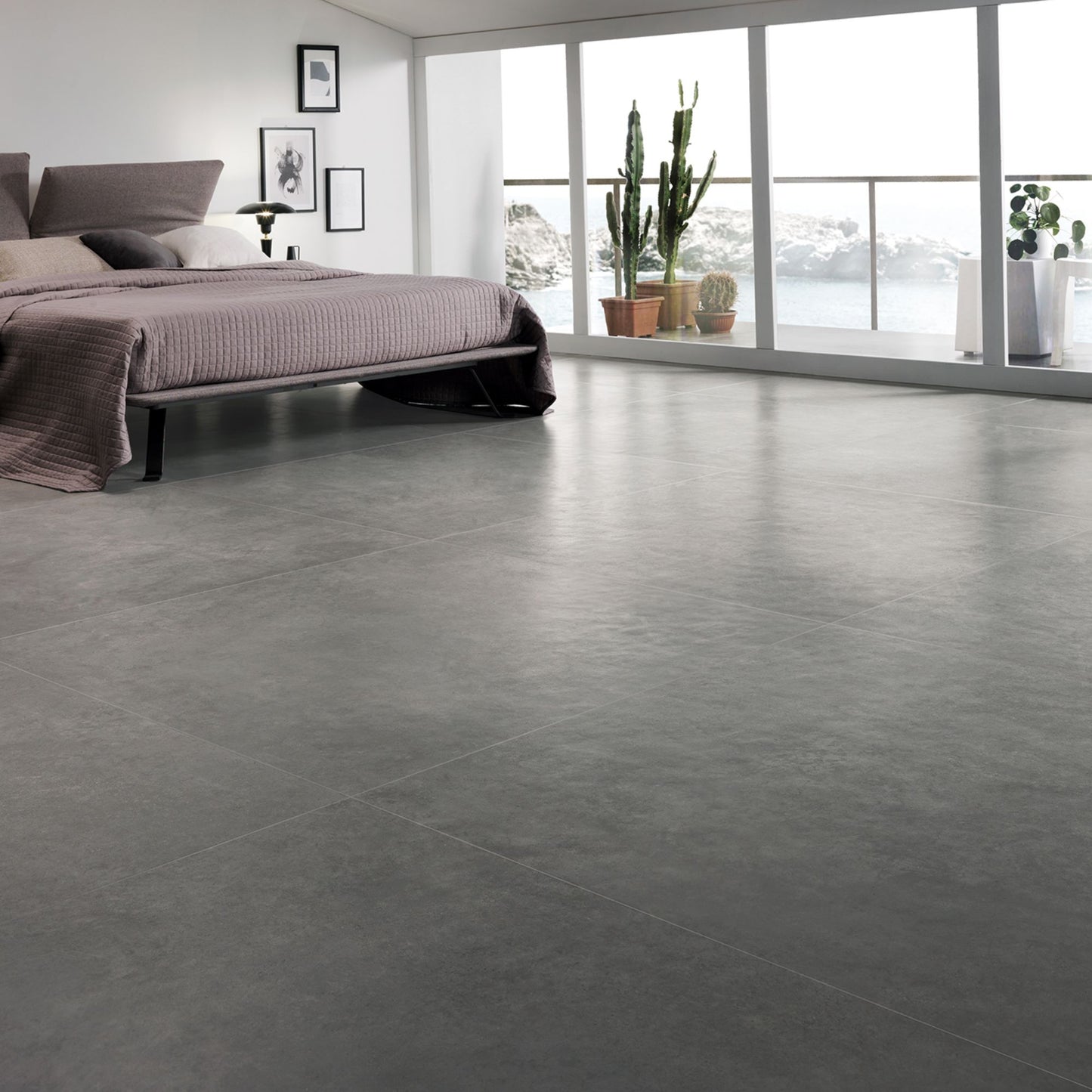# CONCRETA Gres porcellanato effetto cemento - TAGINA piastrelle che incarnano l’essenza del minimalismo contemporaneo