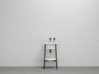 # LAVABO TONDO CATINO - CIELO mobile lavandino in ceramica puro e armonioso per bagno