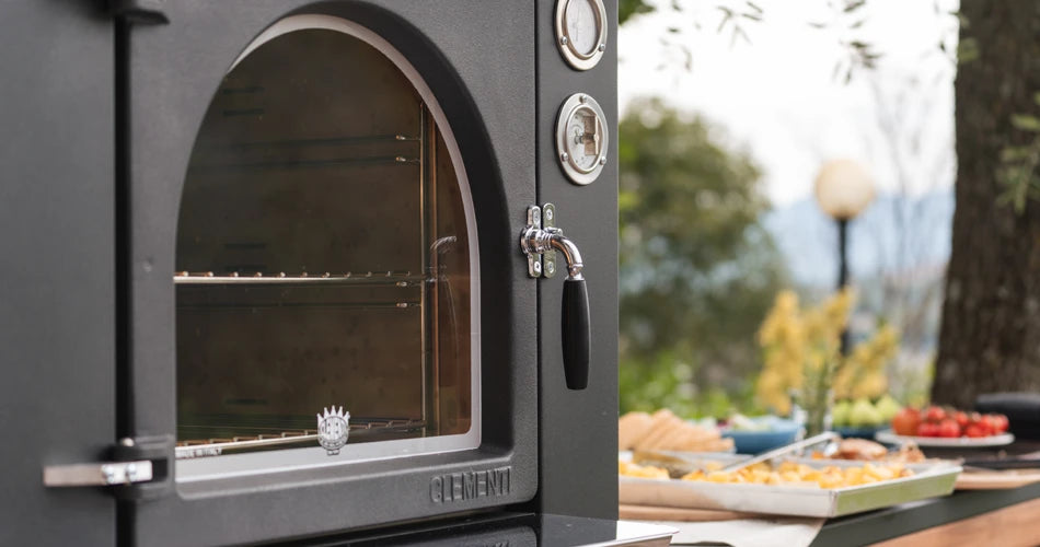 Particolare costruttivo del forno Clementi Master