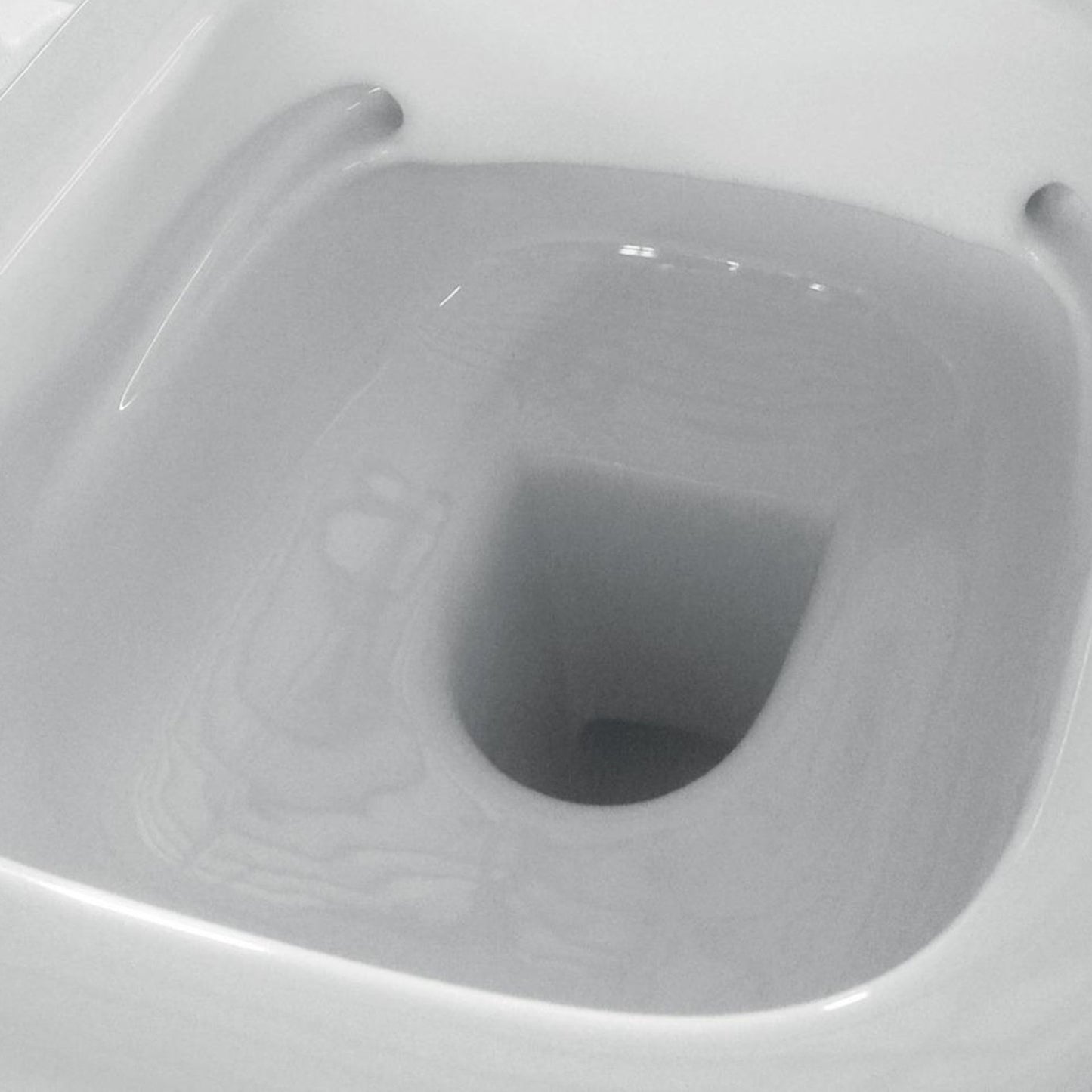 DOMUSFALERII FOGLIA MEDIUM VASO BIANCO a terra senza brida sanitari wc water in ceramica