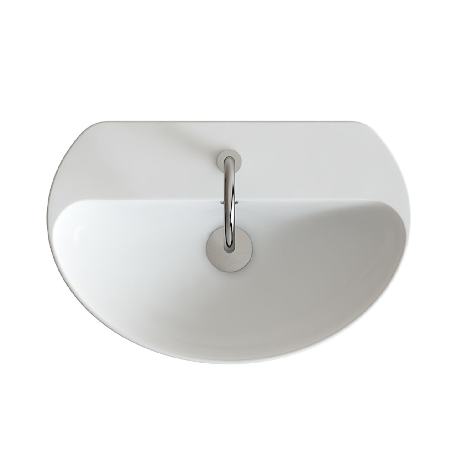 DOMUSFALERII GRAN MASCALZONE LAVABO BIANCO 60x40cm lavandino in ceramica