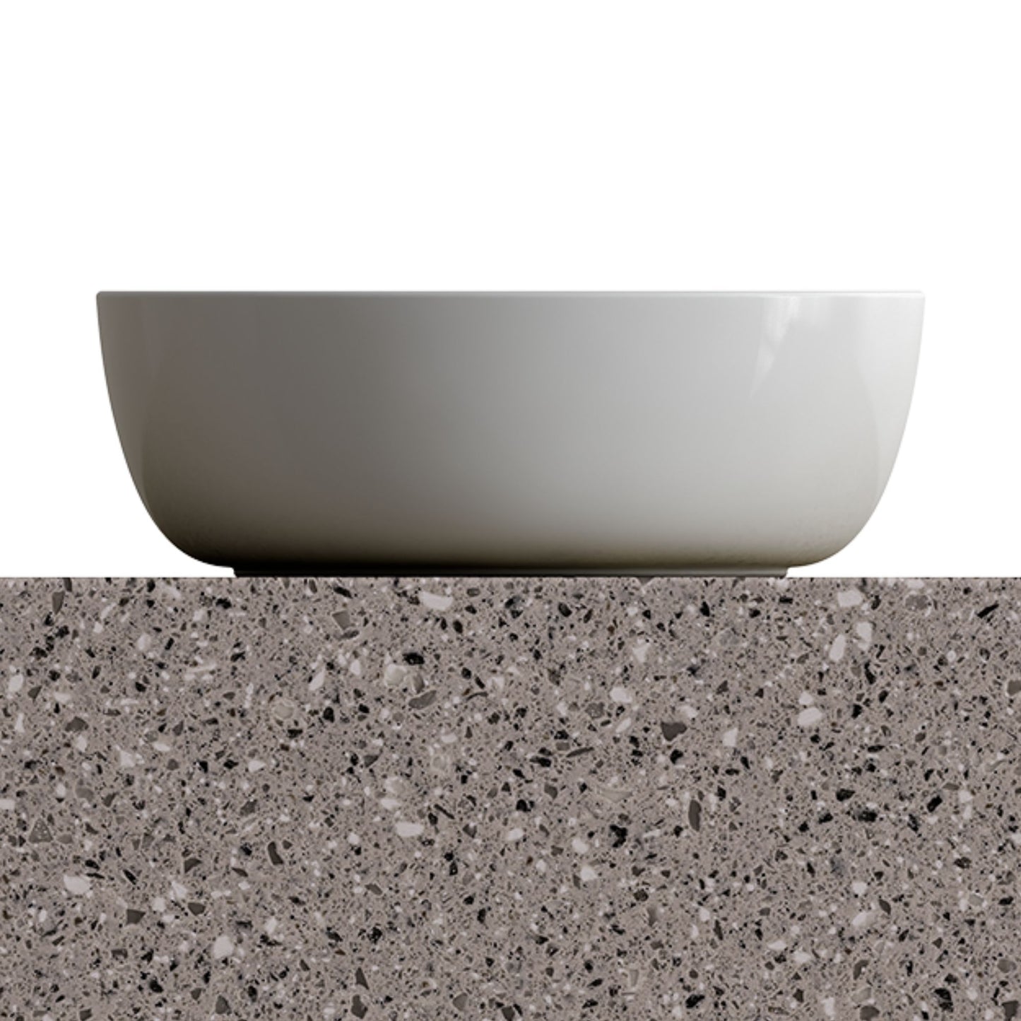 DOMUSFALERII GRAN MASCALZONE LAVABO TONDO 45cm lavandino in ceramica per bagno